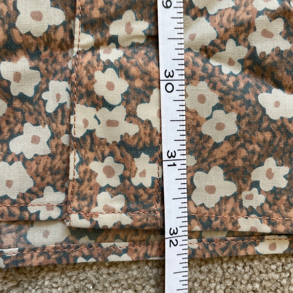 Patagonia Floral Moss Stingray Short Sleeve Shirt  2XL summer shirt BNWT - Picture 4 of 9